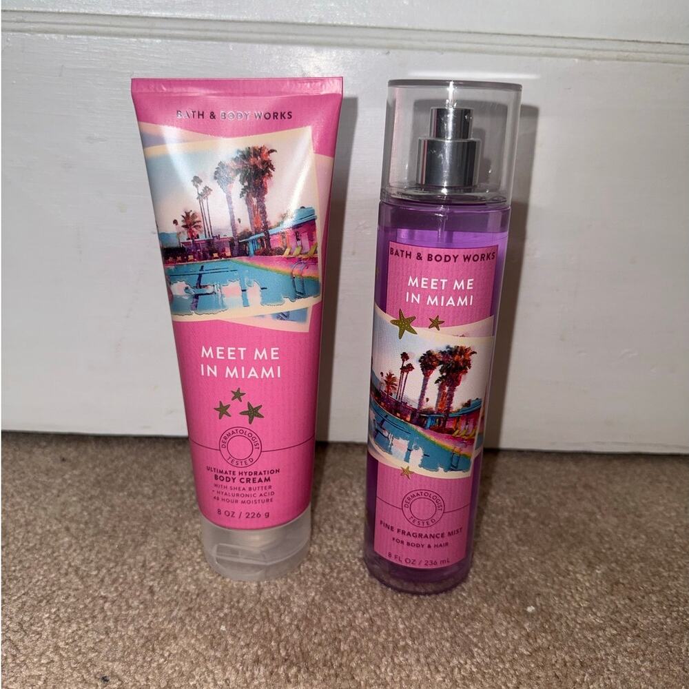 New Bath & Body Works Meet Me In Miami Collection Set